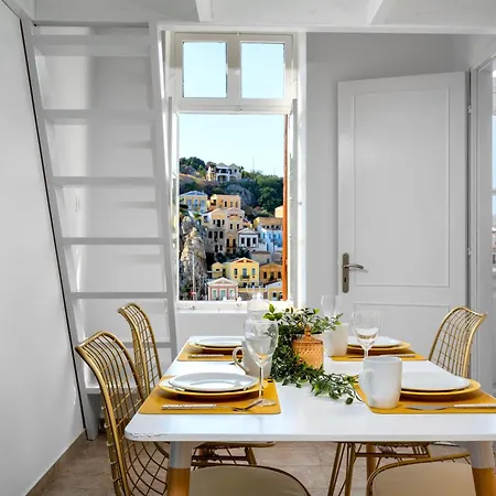 Апартаменты Annikas Port View-1St Floor Сими Экстерьер фото